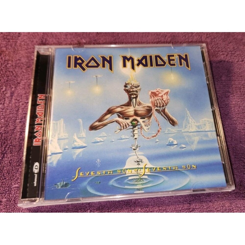 IRON MAIDEN "Seventh Son of a Seventh Son" CD 1998 EMI Records  Enhanced
